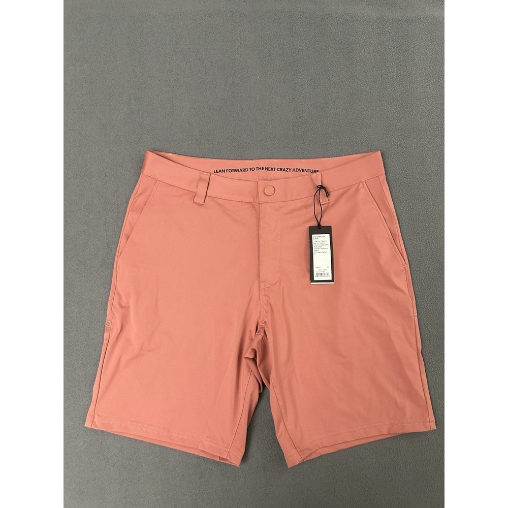 NWT Men Size 32 RHONE 9" Commuter Shorts Nantucket Red